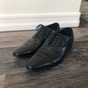 Men’s Aldo Black Dress Shoes, Size 10.5